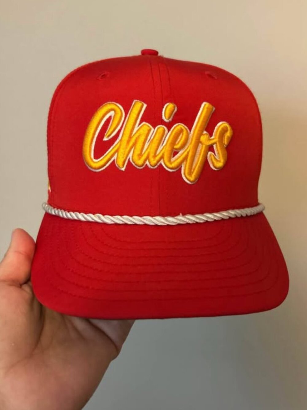 New Era Red Kansas City Chiefs 2019 NFL Sideline Home Official 59FIFTY 1960s Fit